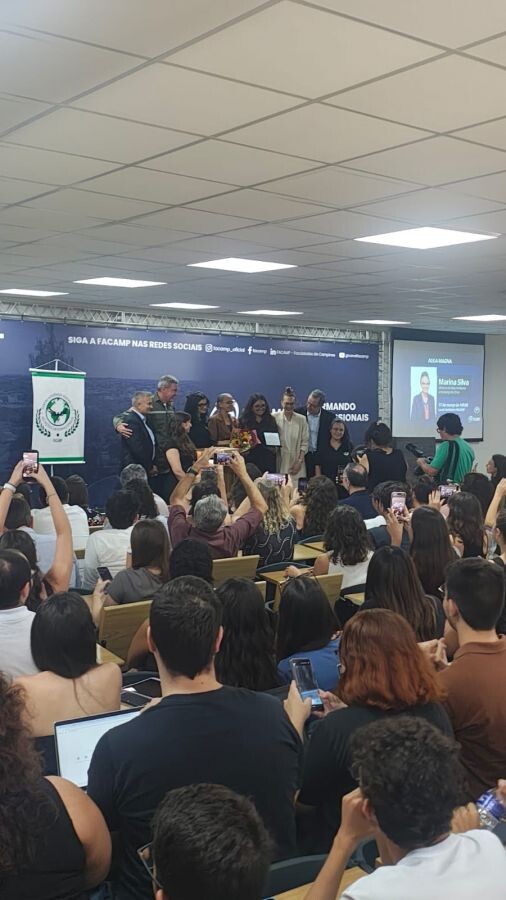 Aula Magna com a ministra Marina Silva na FACAMP