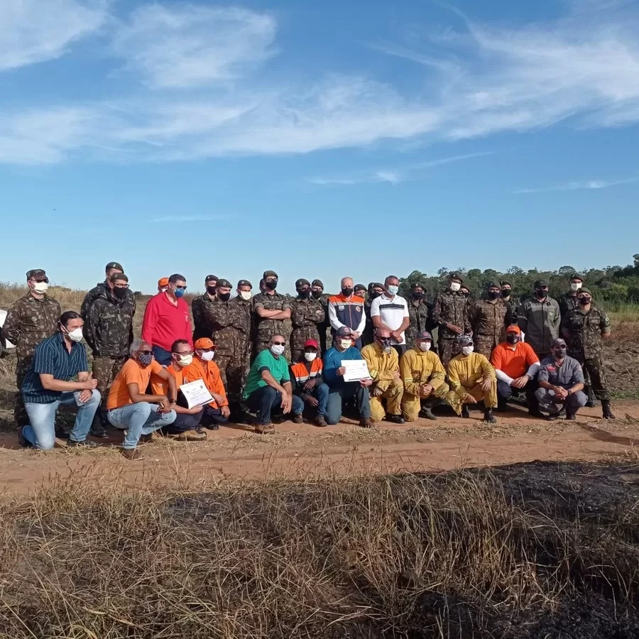 Treinamento de Combate a Incêndio em Coberturas Vegetais