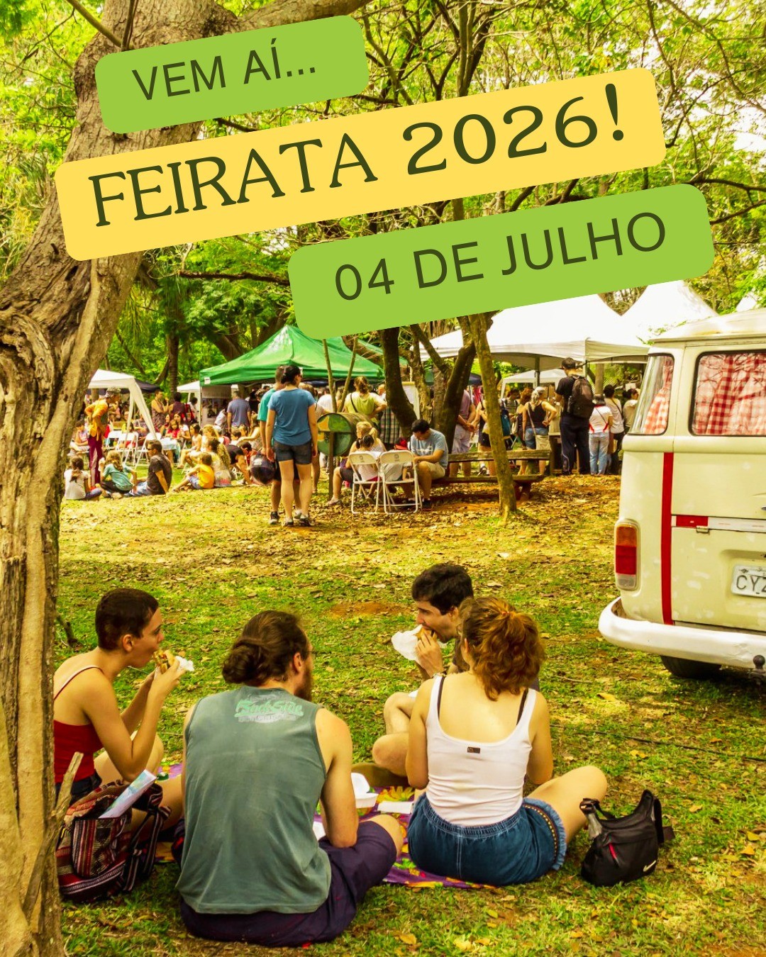 Vem aí mais uma edição da FEIRATA — a Feira da Mata de Santa Genebra! 
