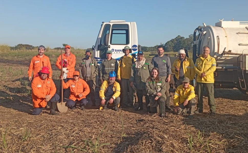 Fundação José Pedro de Oliveira realiza capacitação em Combate a Incêndios Florestais em parceria com o ICMBio