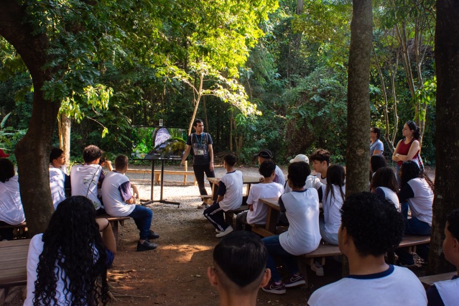 Entre a floresta e a escola: curso promove práticas educativas na Mata de Santa Genebra