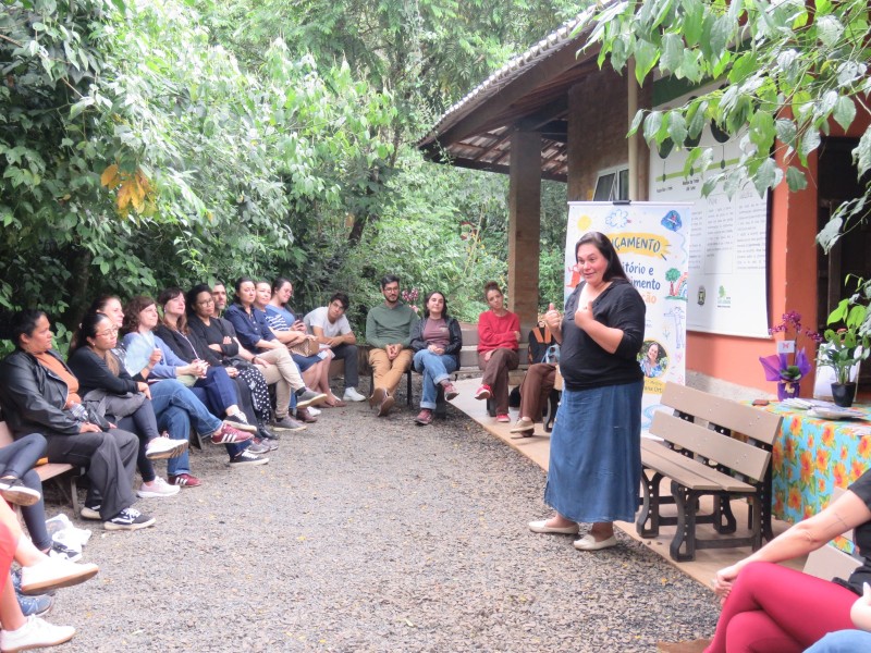 Mata de Santa Genebra recebe roda de conversa sobre território e pertencimento na Educação Infantil